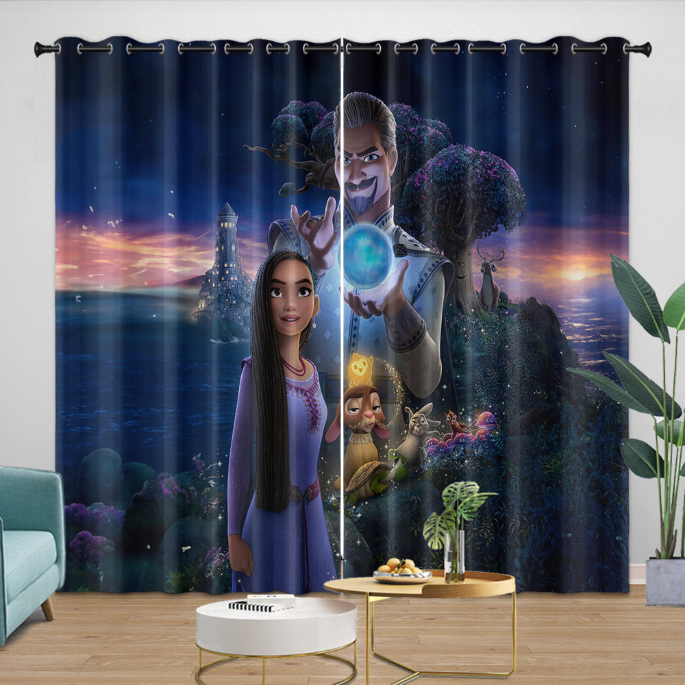 Disney Wish Curtains Blackout Window Drapes (Online Order Only)