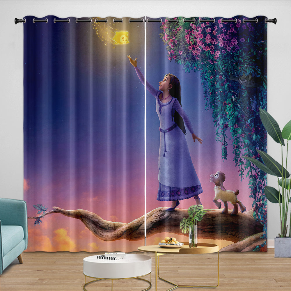 Disney Wish Curtains Blackout Window Drapes (Online Order Only)