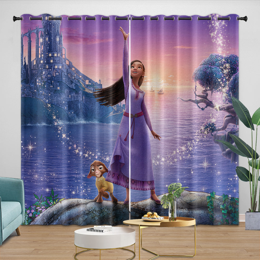 Disney Wish Curtains Blackout Window Drapes (Online Order Only)