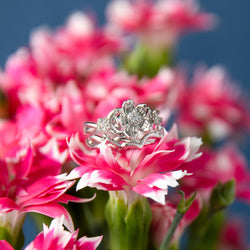 Disney X RockLove DISNEY MULAN Mulan Cherry Blossom Stacker Rings (ONLINE ORDER ONLY)