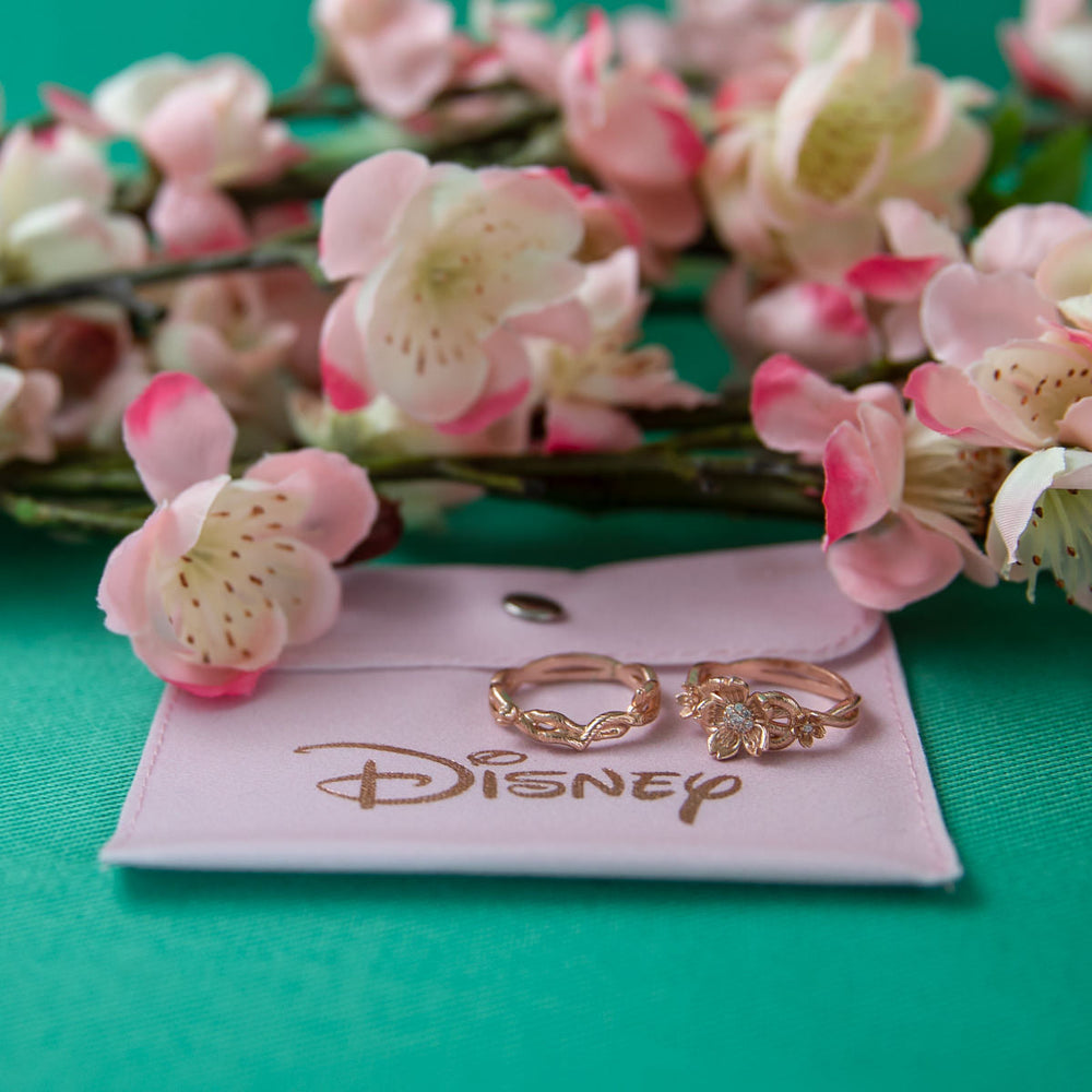 Disney X RockLove DISNEY MULAN Mulan Cherry Blossom Stacker Rings (ONLINE ORDER ONLY)