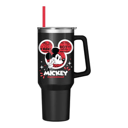 Disney Classic Mickey Mouse “#currentmood” Stainless Steel Tumbler (ONLINE ORDER ONLY)