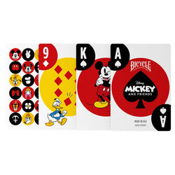 Disney Mickey and Friends Playing Cards by Bicycle (ONLINE ORDER ONLY)