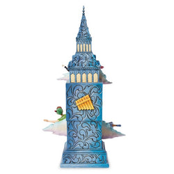 Disney Traditions Peter Pan "Time to Find Neverland" Clock Statue by Jim Shore (Online Order Only)