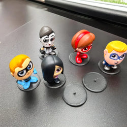 Display Stands for Disney Doorables Figures Peg Bases to Keep Standing (ONLINE ORDER ONLY)