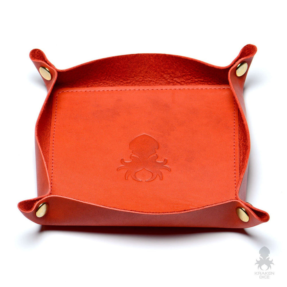 Kraken Dice Leather Dice Tray (ONLINE ORDER ONLY)