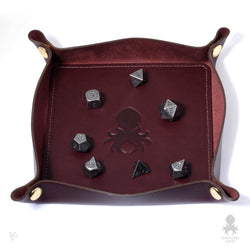 Kraken Dice Leather Dice Tray (ONLINE ORDER ONLY)