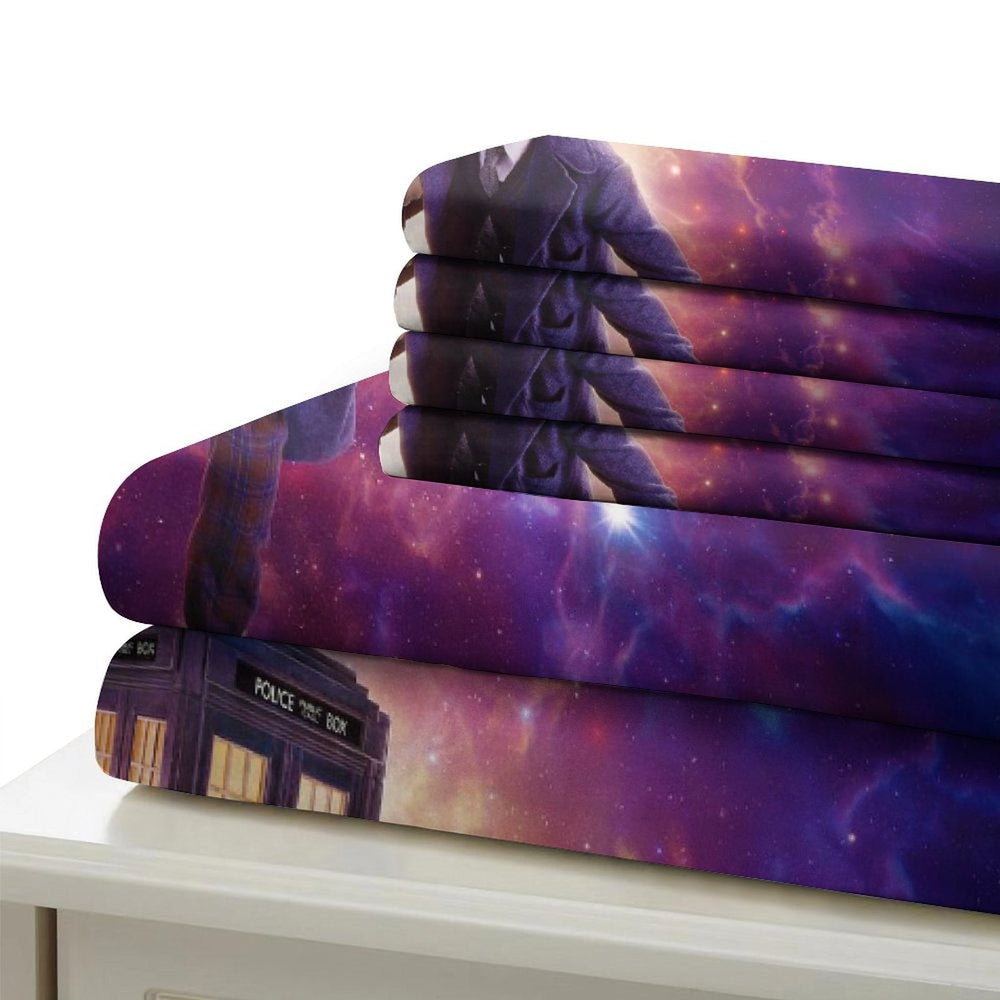 Doctor Who Bedding Set Pattern Quilt Cover Without Filler (Online Order Only)