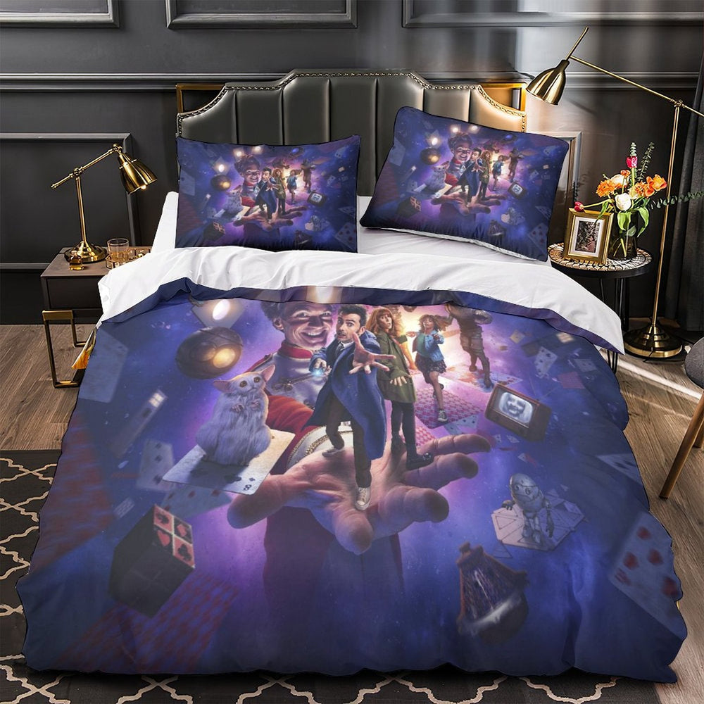 Doctor Who Bedding Set Pattern Quilt Cover Without Filler (Online Order Only)
