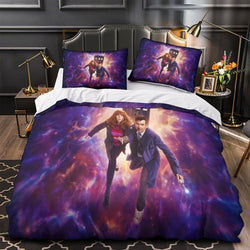 Doctor Who Bedding Set Pattern Quilt Cover Without Filler (Online Order Only)