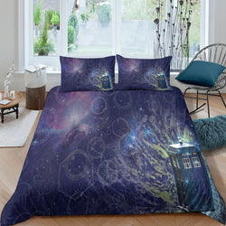 Doctor Who Bedding Set Pattern Quilt Cover Without Filler (Online Order Only)