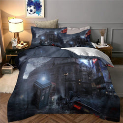 Doctor Who Bedding Set Pattern Quilt Cover Without Filler (Online Order Only)