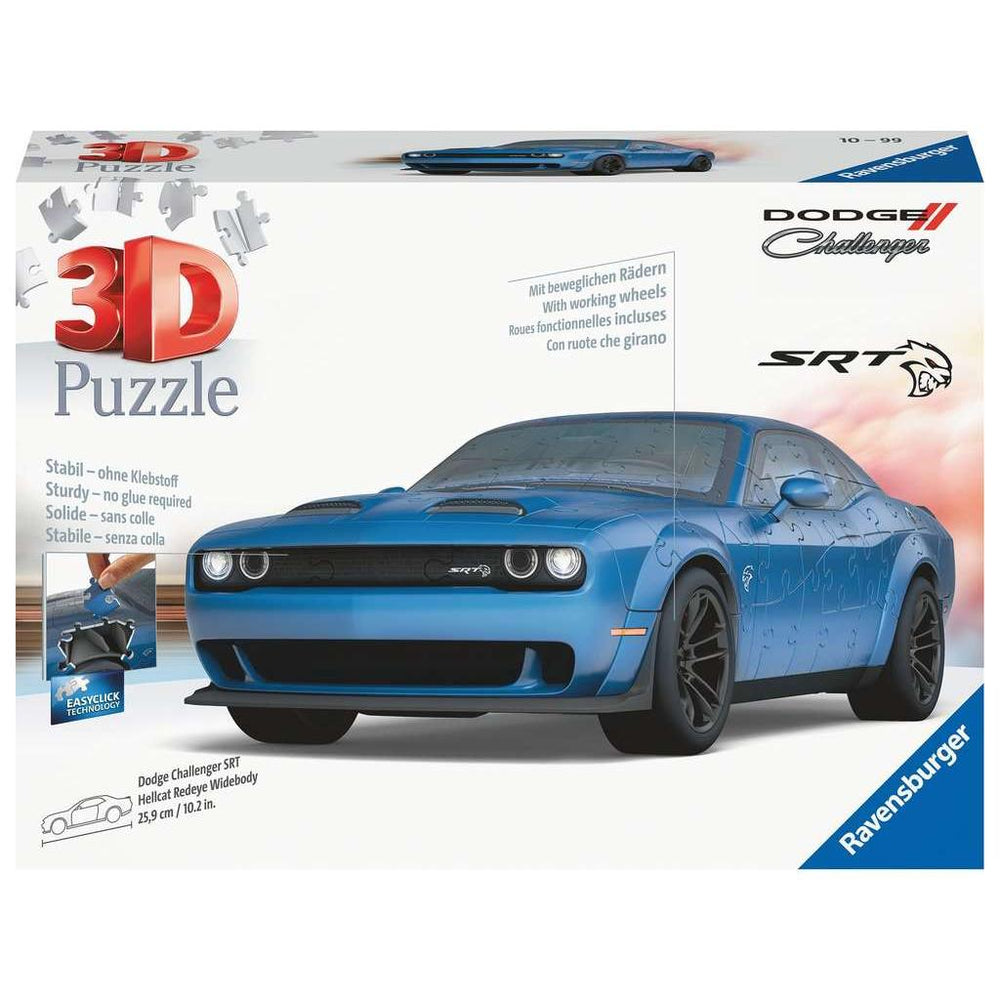 Dodge Challenger SRT® Hellcat Redeye 163 Piece 3D Jigsaw Puzzle Ravensburger (ONLINE ORDER ONLY)