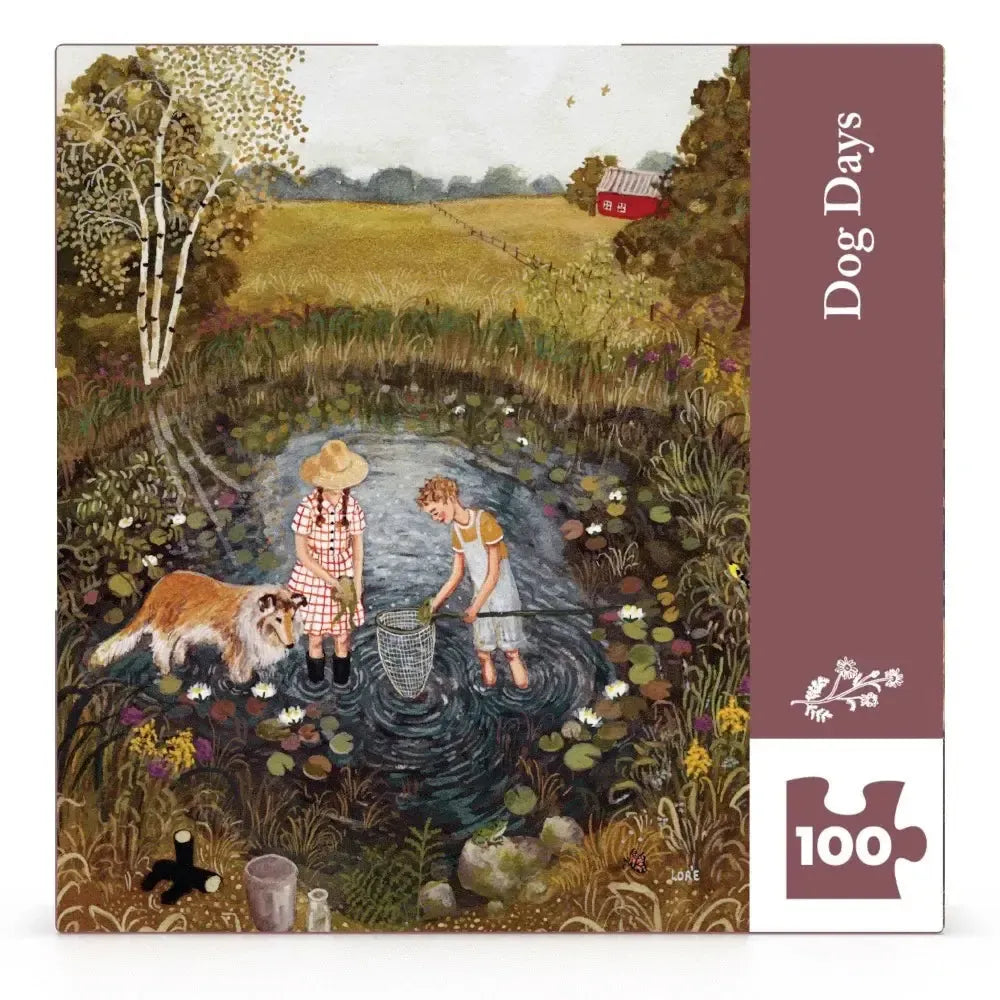 Dog Days 100 Piece Mini Jigsaw Puzzle NYPC (ONLINE ORDER ONLY)