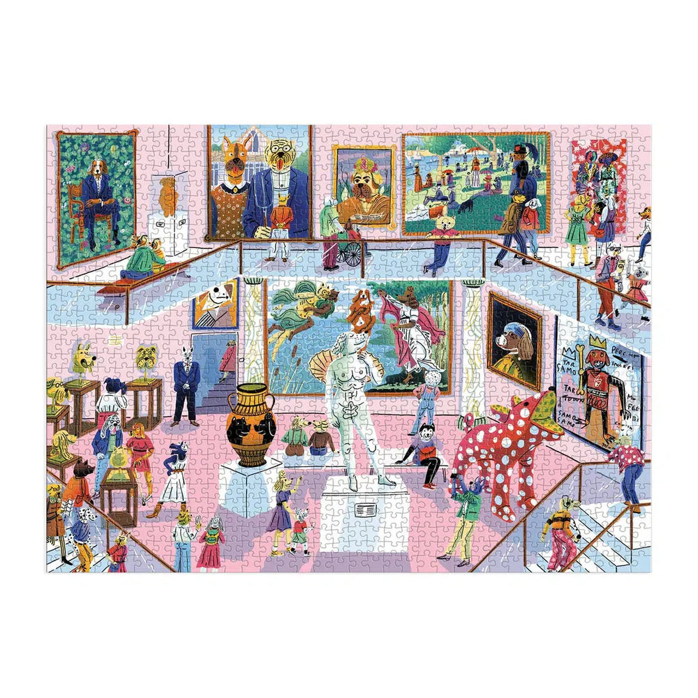 Dog Gallery 1000 Piece Jigsaw Puzzle Galison (ONLINE ORDER ONLY)