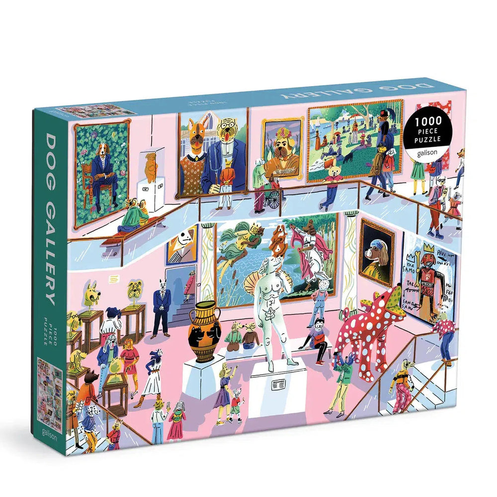 Dog Gallery 1000 Piece Jigsaw Puzzle Galison (ONLINE ORDER ONLY)