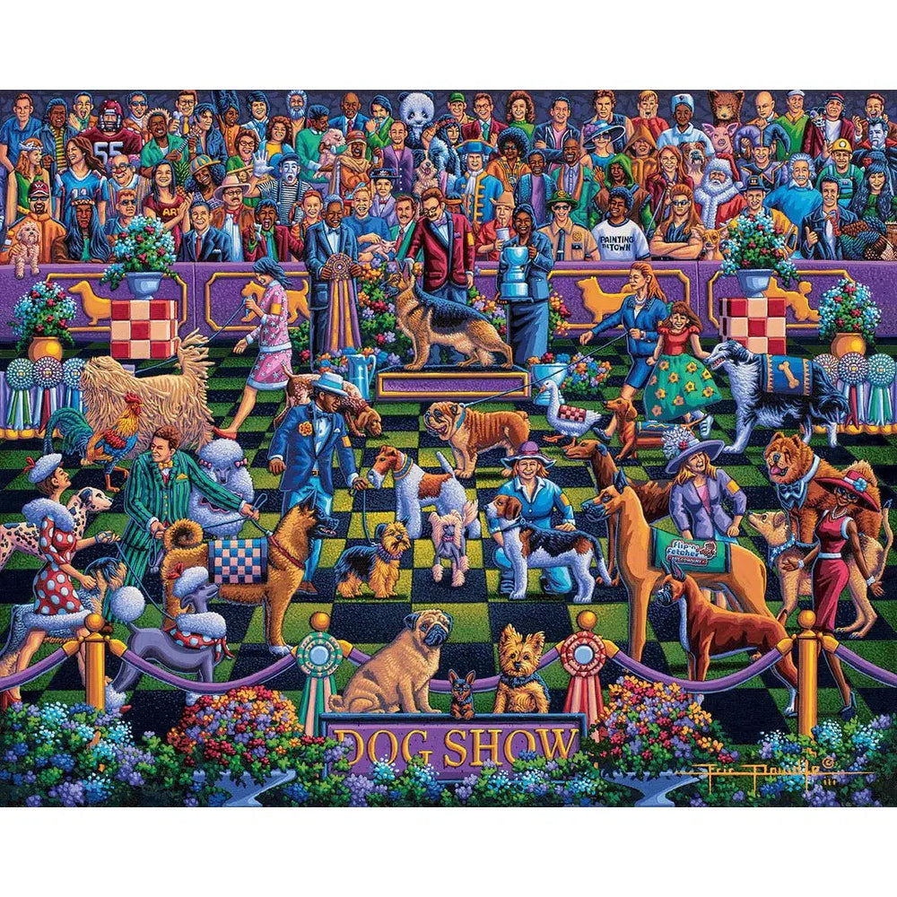 Dog Show 210 Piece Jigsaw Puzzle Dowdle (ONLINE ORDER ONLY)