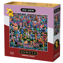 Dog Show 210 Piece Jigsaw Puzzle Dowdle (ONLINE ORDER ONLY)