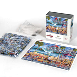Dog Surfing 500 Piece Jigsaw Puzzle Boardwalk (ONLINE ORDER ONLY)