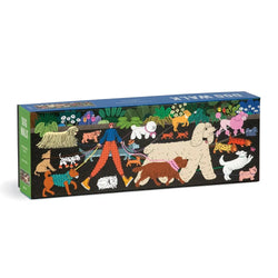 Dog Walk 1000 Piece Panoramic Jigsaw Puzzle Galison (ONLINE ORDER ONLY)