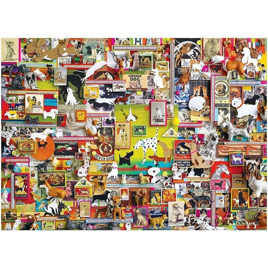 Dogtown 1000 Piece Jigsaw Puzzle Cobble Hill (ONLINE ORDER ONLY)