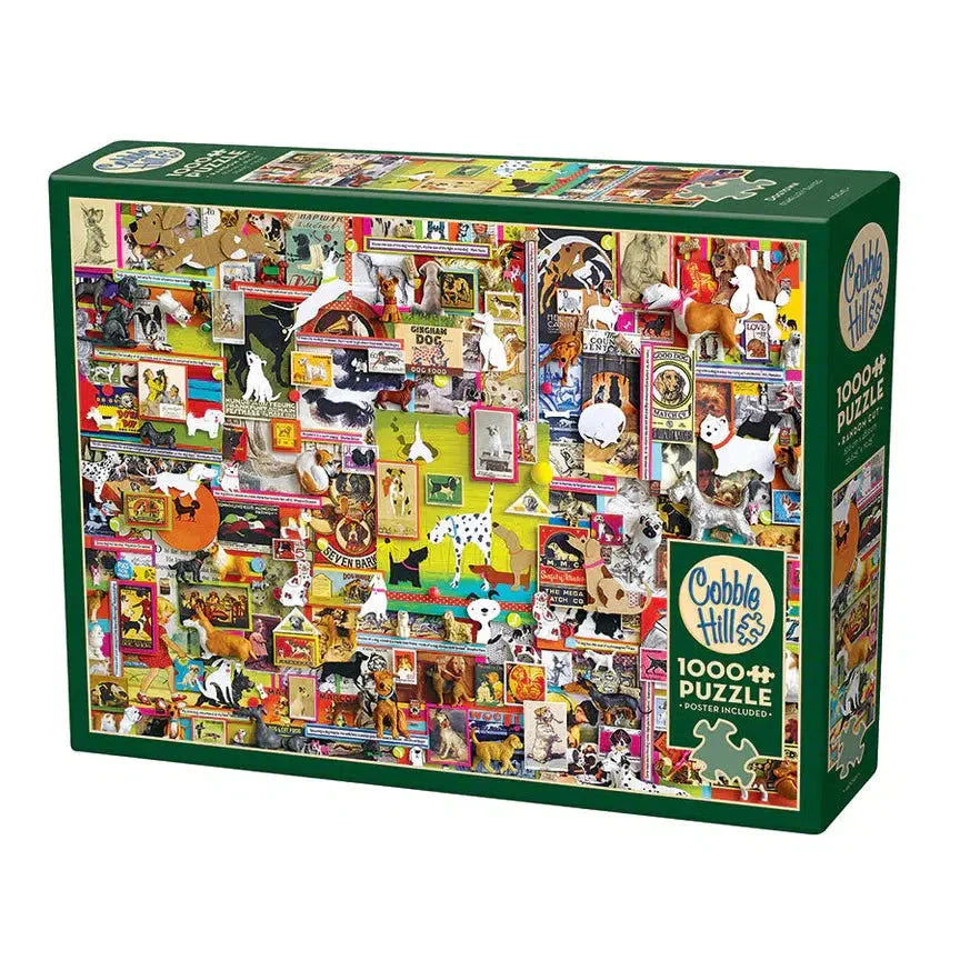 Dogtown 1000 Piece Jigsaw Puzzle Cobble Hill (ONLINE ORDER ONLY)