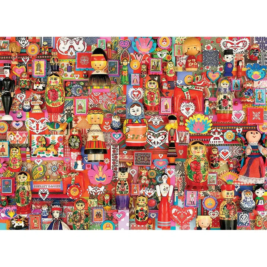 Dollies 1000 Piece Jigsaw Puzzle Cobble Hill (ONLINE ORDER ONLY)