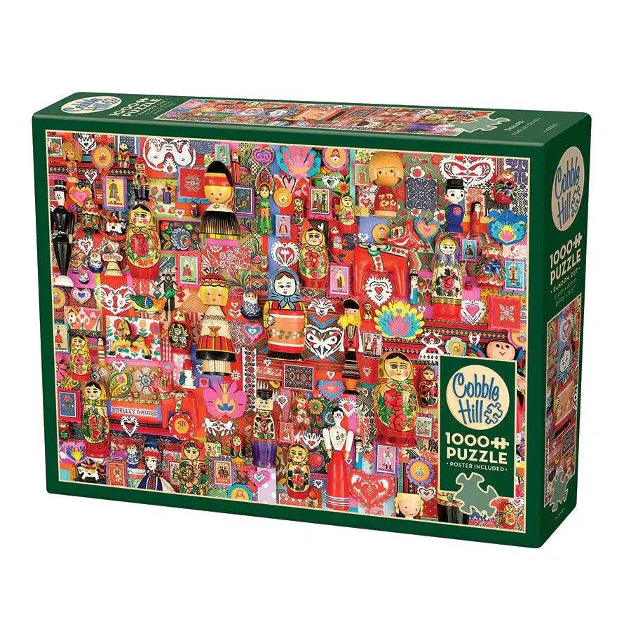 Dollies 1000 Piece Jigsaw Puzzle Cobble Hill (ONLINE ORDER ONLY)