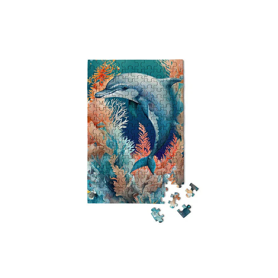Dolphin 150 Piece Mini Jigsaw Puzzle Micro Puzzles (ONLINE ORDER ONLY)
