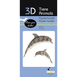 Dolphin 3D Cardboard Model Kit Fridolin (ONLINE ORDER ONLY)