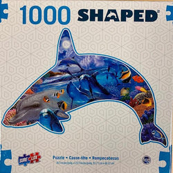 Dolphin Shaped 1000 Piece Jigsaw Puzzle Sure Lox (ONLINE ORDER ONLY)