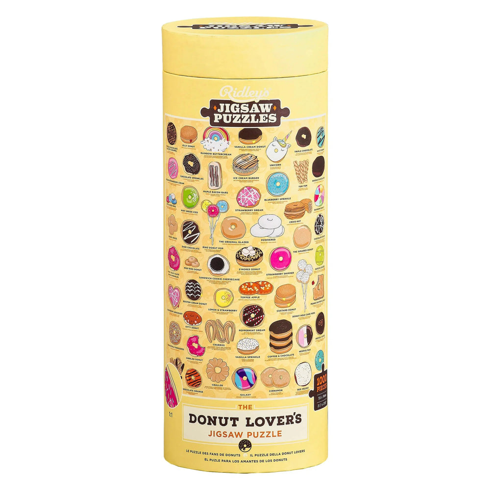 Donut Lover's 1000 Piece Jigsaw Puzzle Ridley (ONLINE ORDER ONLY)