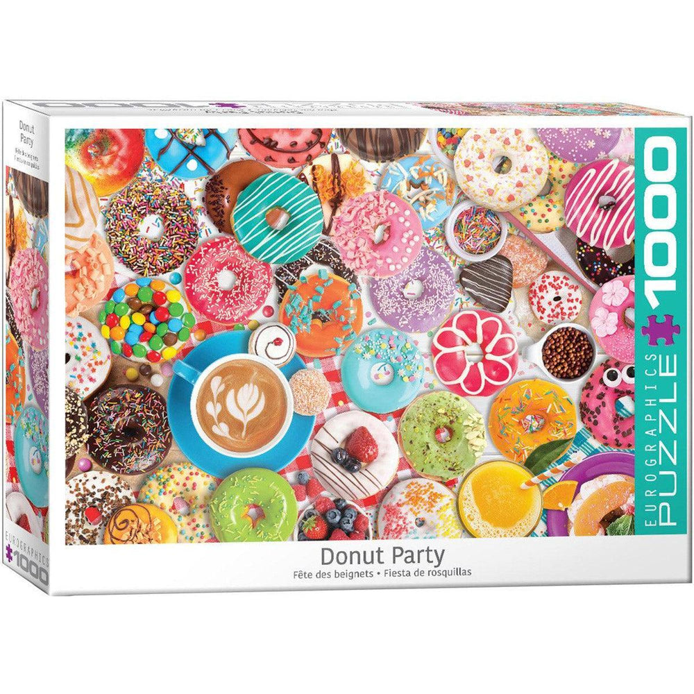 Donut Party 1000 Piece Jigsaw Puzzle Eurographics (ONLINE ORDER ONLY)