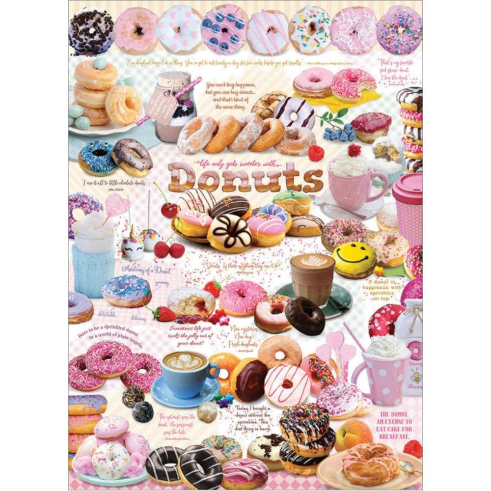 Donut Time 1000 Piece Jigsaw Puzzle Cobble Hill