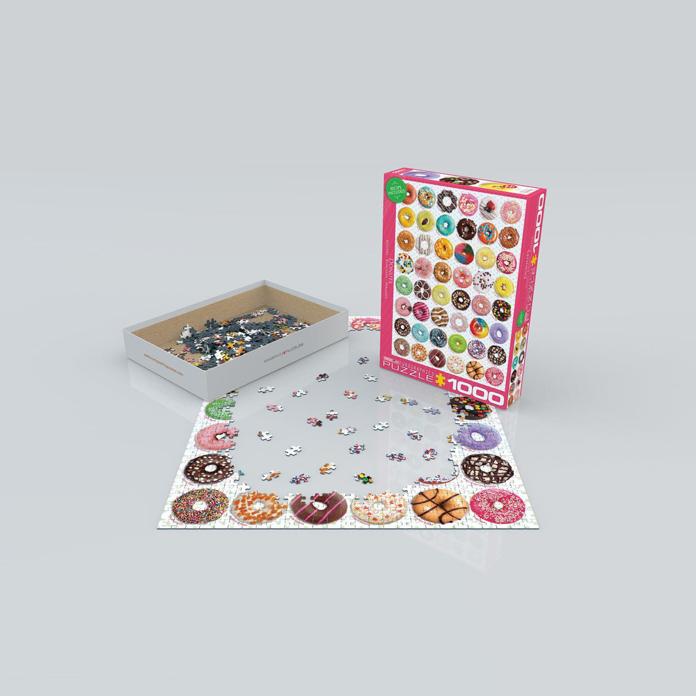 Donuts 1000 Piece Jigsaw Puzzle Eurographics (ONLINE ORDER ONLY)