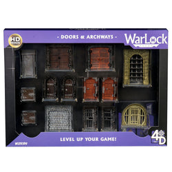 WarLock Tiles: Doors & Archways (ONLINE ORDER ONLY)