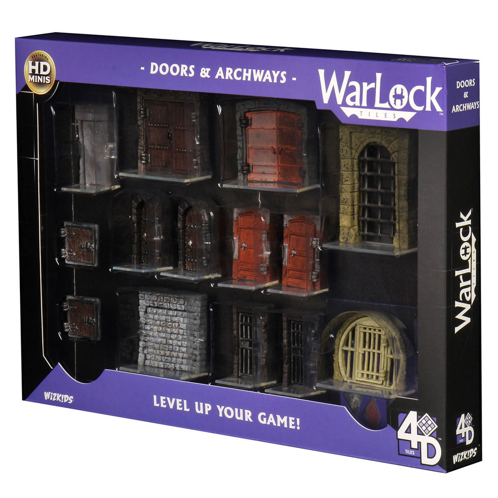 WarLock Tiles: Doors & Archways (ONLINE ORDER ONLY)