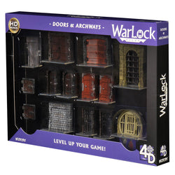 WarLock Tiles: Doors & Archways (ONLINE ORDER ONLY)