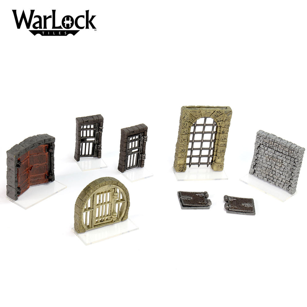 WarLock Tiles: Doors & Archways (ONLINE ORDER ONLY)