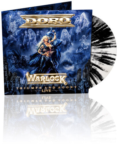 Warlock - Triumph & Agony Live (Marbled Black & White Vinyl) [Vinyl] (ONLINE ORDER ONLY)