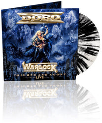 Warlock - Triumph & Agony Live (Marbled Black & White Vinyl) [Vinyl] (ONLINE ORDER ONLY)