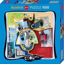 Dotted Cow 1000 Piece Jigsaw Puzzle Heye (ONLINE ORDER ONLY)