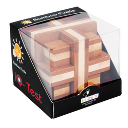 Double Cross 3D Bamboo Puzzle Fridolin (ONLINE ORDER ONLY)