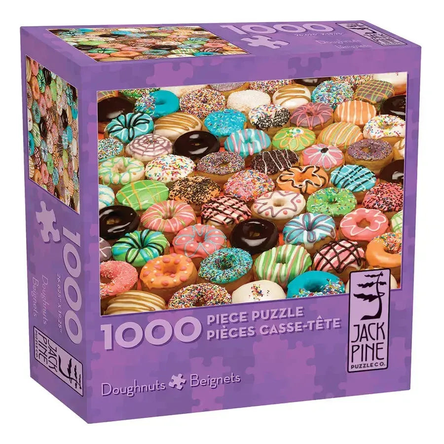 Doughnuts 1000 Piece Jigsaw Puzzle Jack Pine (ONLINE ORDER ONLY)