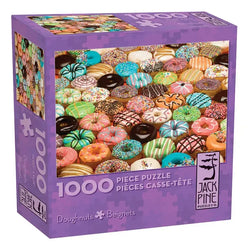 Doughnuts 1000 Piece Jigsaw Puzzle Jack Pine (ONLINE ORDER ONLY)