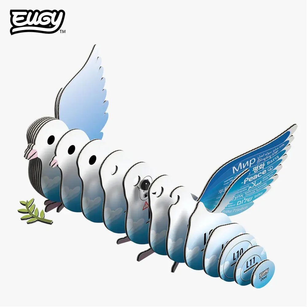 Dove 3D Cardboard Model Kit Eugy (ONLINE ORDER ONLY)