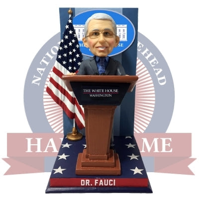 Dr. Fauci White House Podium Bobblehead (ONLINE ORDER ONLY)