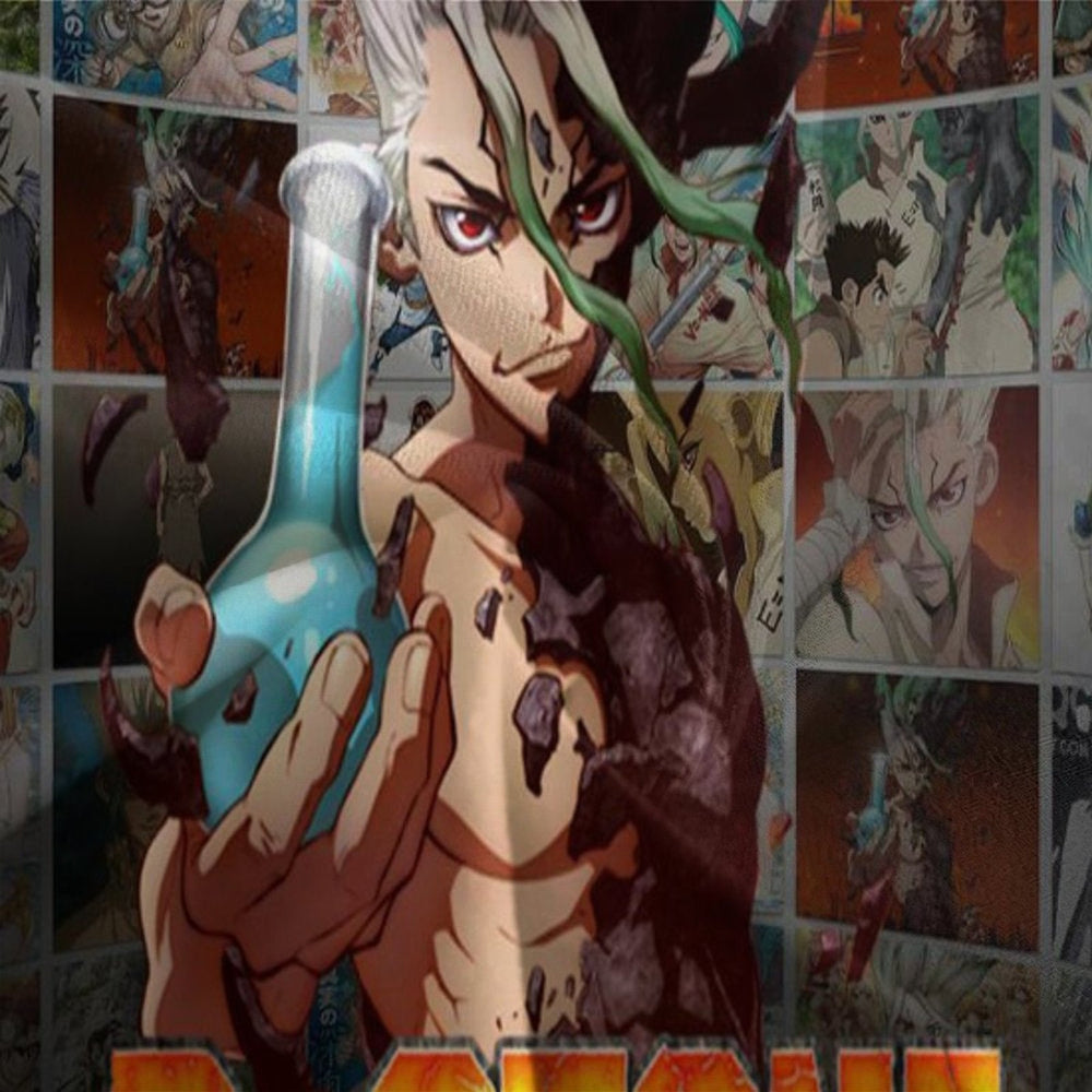 Dr Stone Hd Anime Bedding Set Duvet Cover Without Filler (Online Order Only)