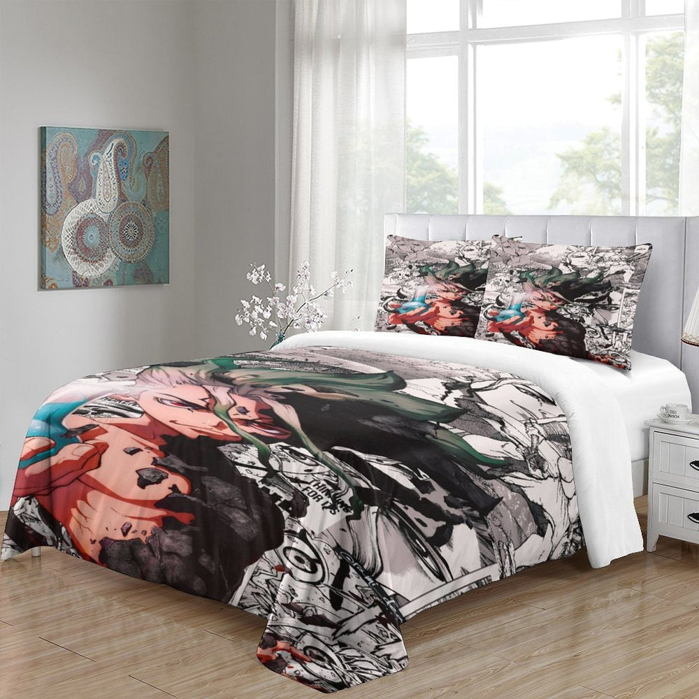 Dr Stone Hd Anime Bedding Set Duvet Cover Without Filler (Online Order Only)