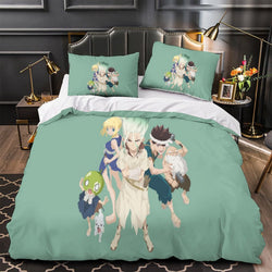 Dr Stone Hd Anime Bedding Set Duvet Cover Without Filler (Online Order Only)